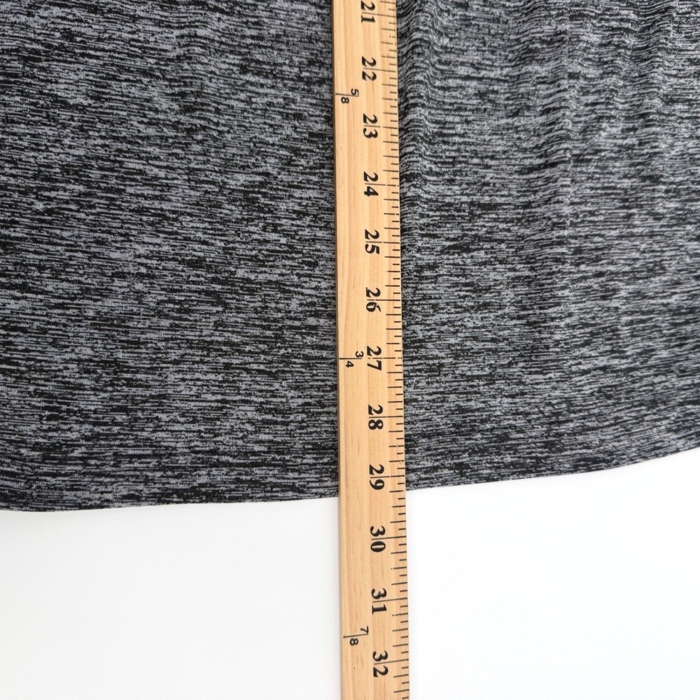 Under Armour Pullover‎ Shirt Mens XL Gray Space Dye 1/4 Zip Stretch HeatGear Gym - Picture 7 of 10
